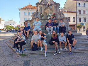 Guided tour round the centre of Banská Bystrica with 4.A and 4.B