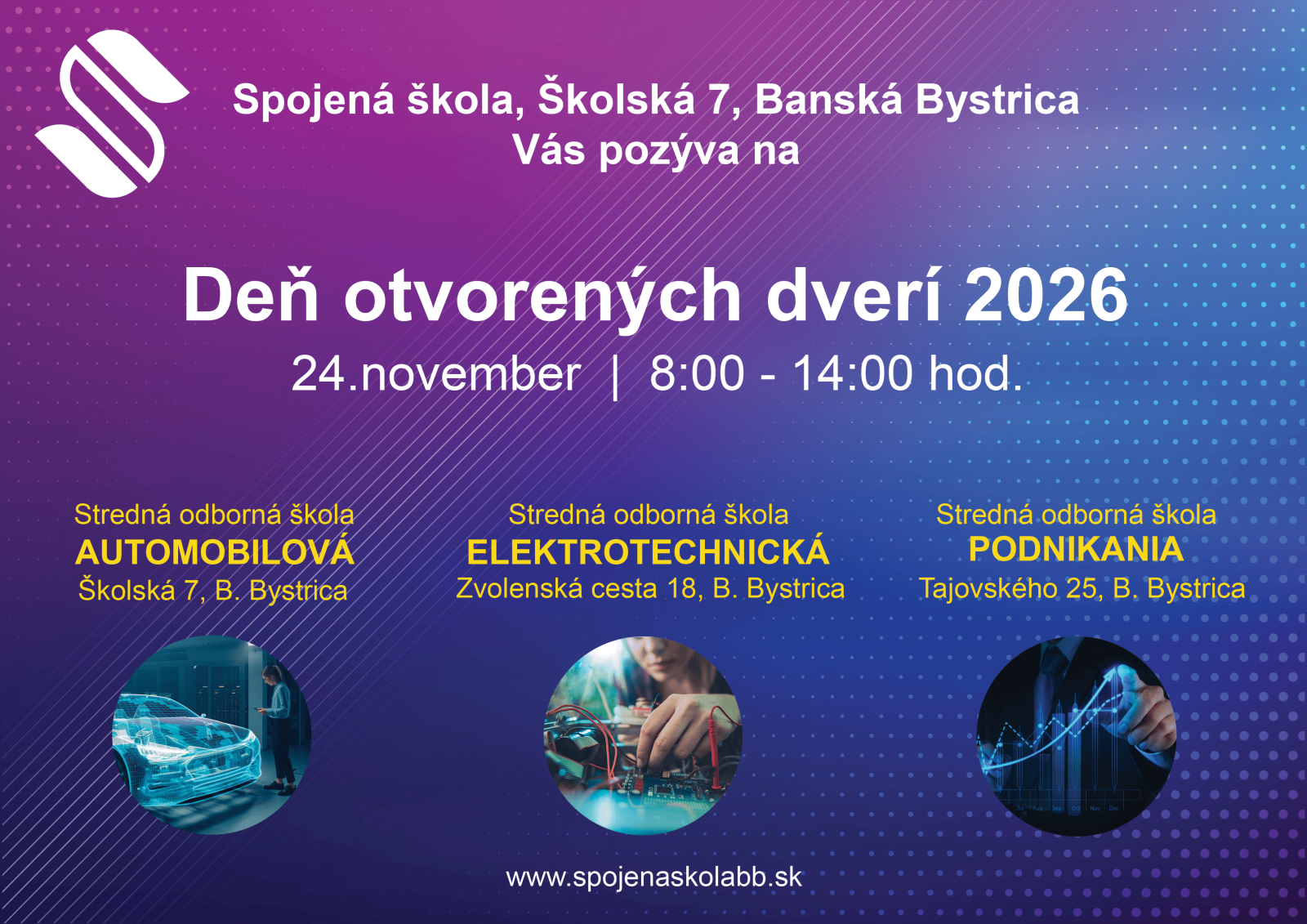 Pozvánka na Deň otvorených dverí